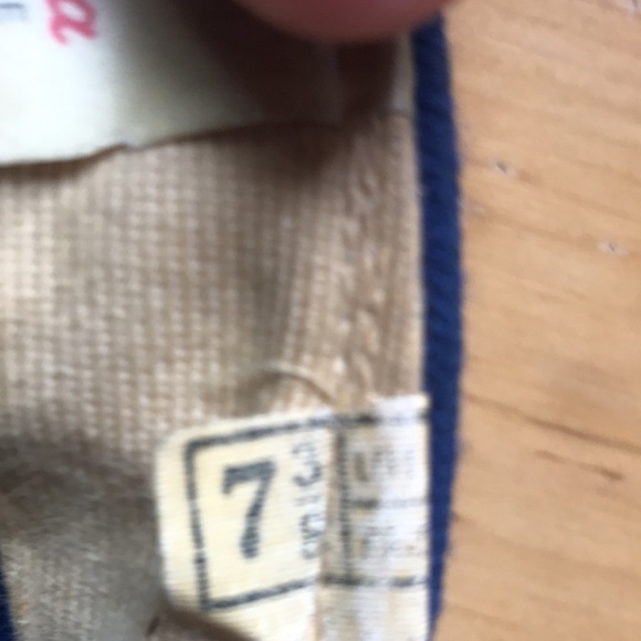 Game Worn 1987 Texas Rangers MLB pro collection Hat - Picture 4 of 5